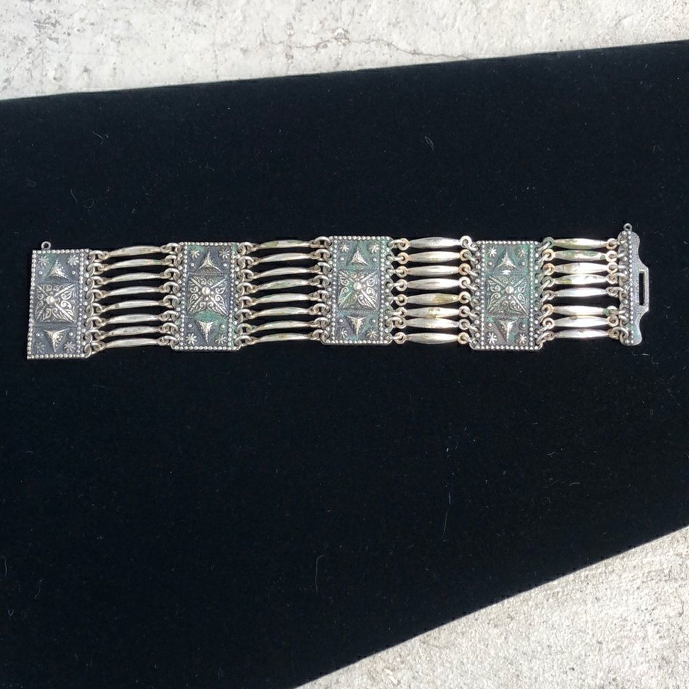 Taxco Mexican silver  bracelet